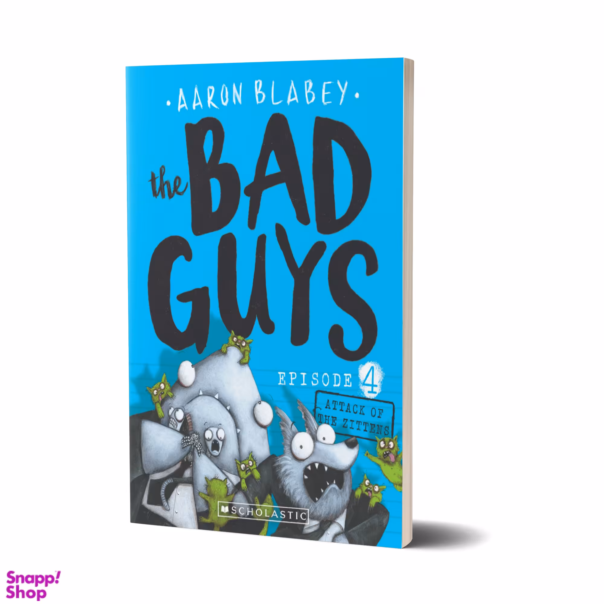 کتاب bad guys 4 اثر Aaron Blabey انتشارات معیار علم