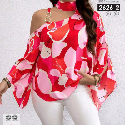 شومیز مجلسی یه بنده بیگ سایز با رنگبندی جذاب