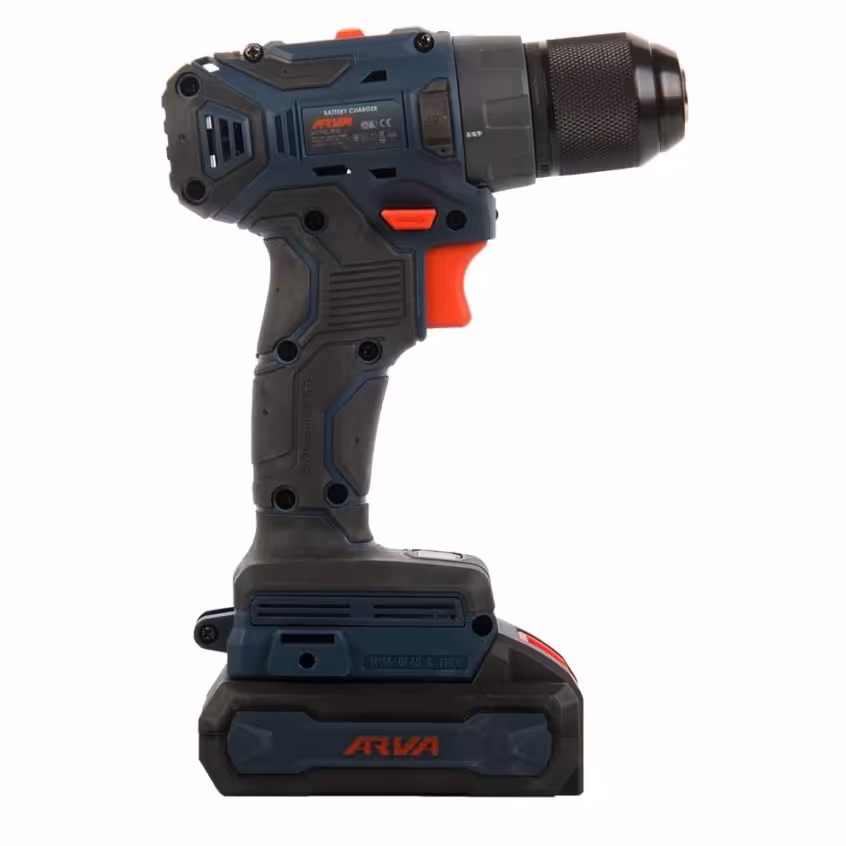 دریل شارژی براشلس 20 ولت آروا دو باتری مدل 5815