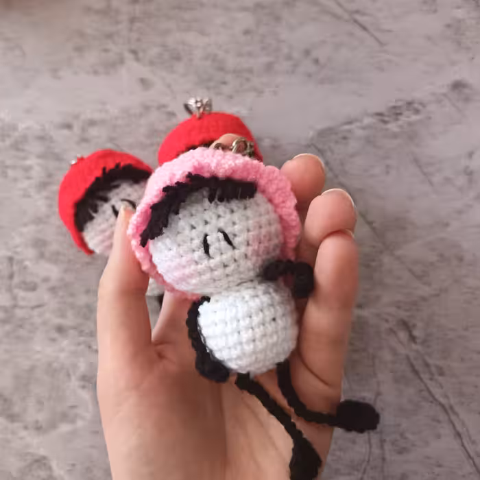 سرکلیدی و آویز بیگلی میگلی دختر