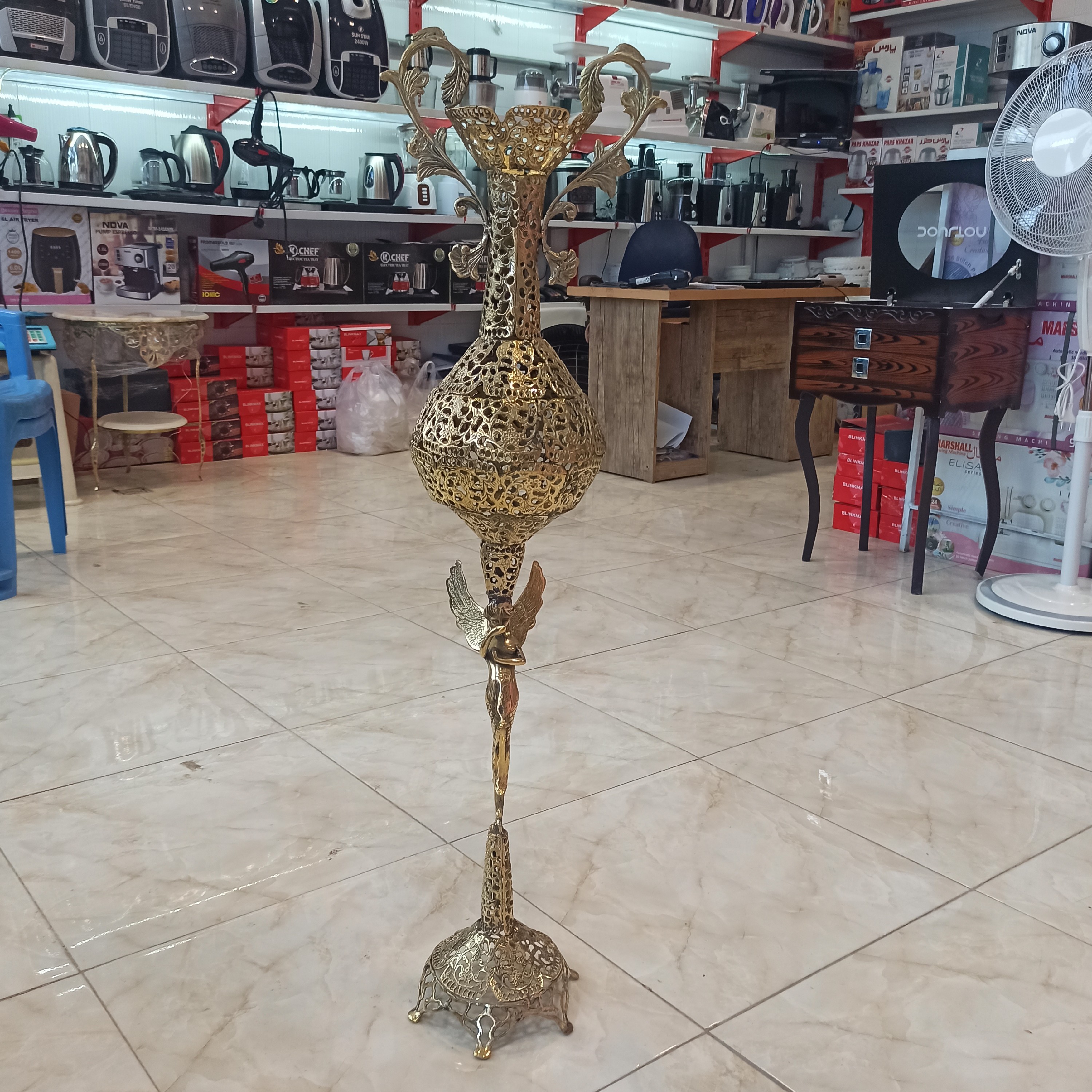 گلدان برنز