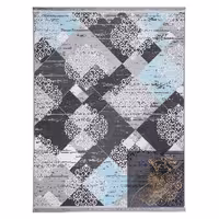 گلیم  ماشینی  مدل نسترن سایز (2در 3 شش متری) 6 رنگ (پس کرایه)