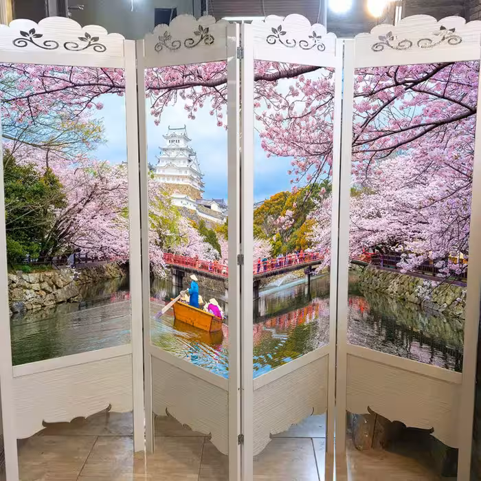 پاراوان پارتیشن متحرک طبیعت(ارسال پس کرایه)