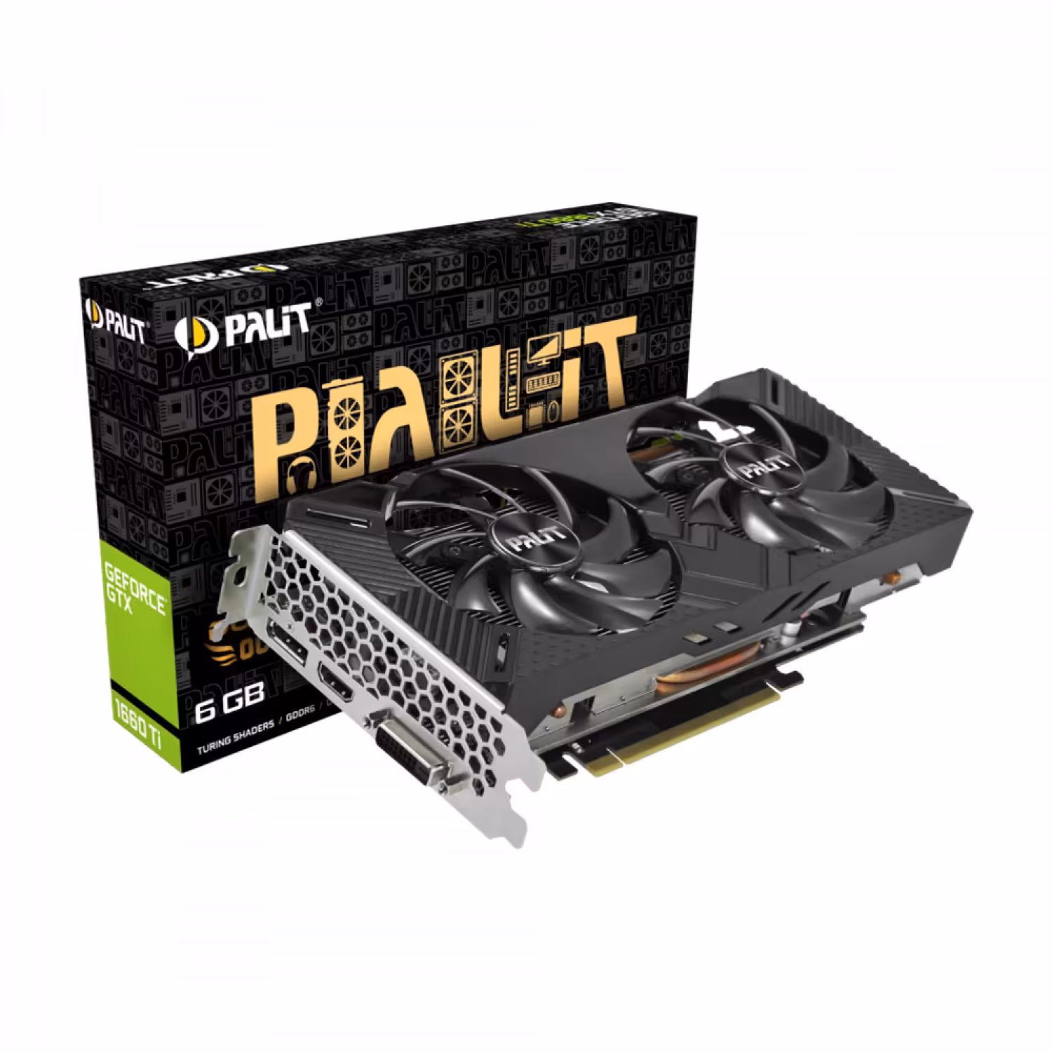 کارت گرافیک پالیت GTX1660Ti DUAL 6GB