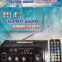 آمپلی فایر خانگی بلوتوث دار و میکروفون خور