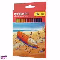 مداد رنگی 36 رنگ الیپون مدل ساحل کد 8121710