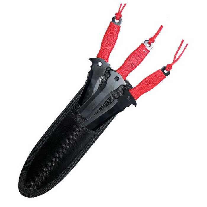 کارد پرتاب سه تایی مدل Sword