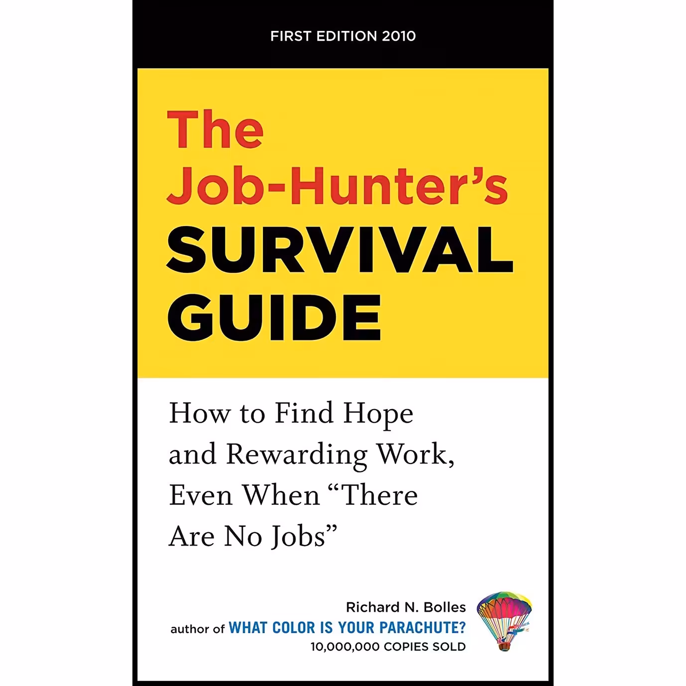 کتاب زبان اصلی The JobHunters Survival Guide انتشارات Ten Speed Press