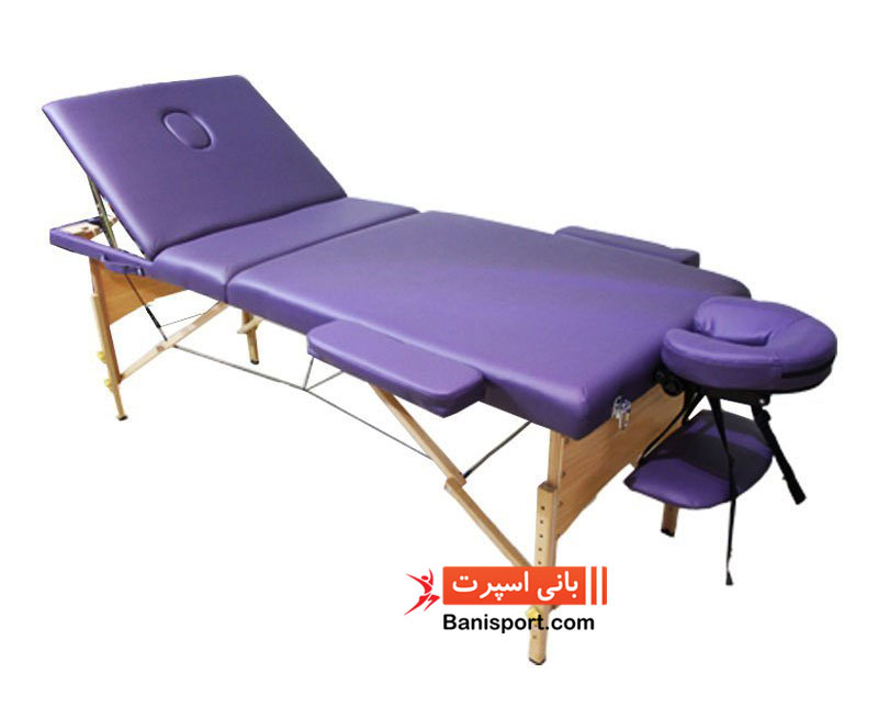 تخت ماساژ پرتابل پایه چوبی WP