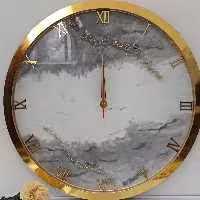 ساعت دیواری، ساعت چوبی، ساعت رزینی دست ساز