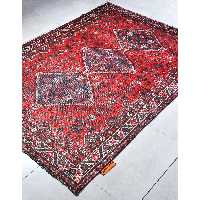 فرش دستبافت شش متری امیرخیز مدل وینتیج کد 110112