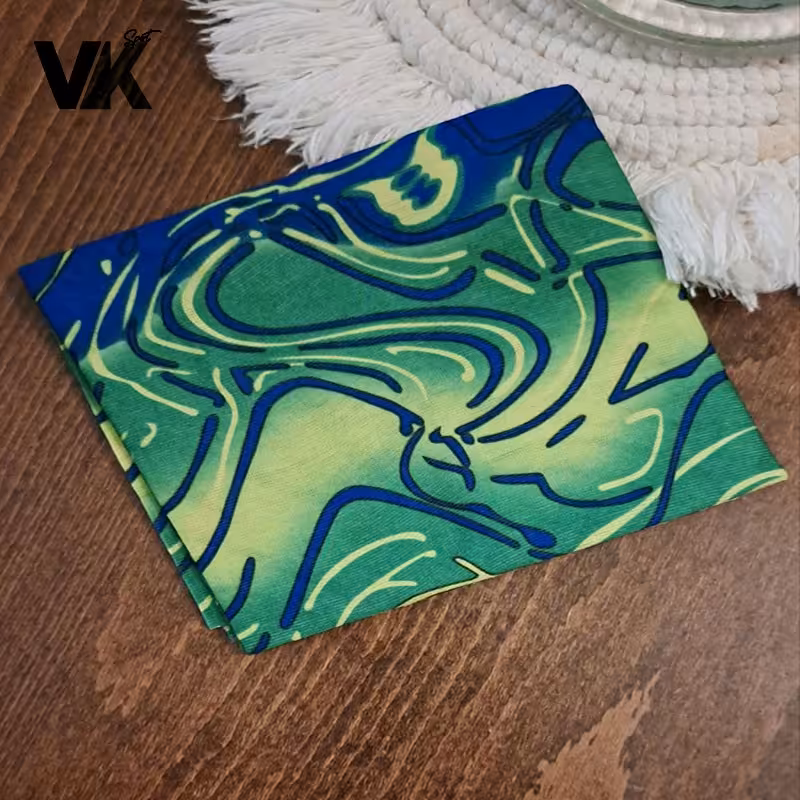 اسکارف طرح دار مدل سبز آبی  با کیفیت عالی قبل از ثبت سفارش موجودی بگیرید 