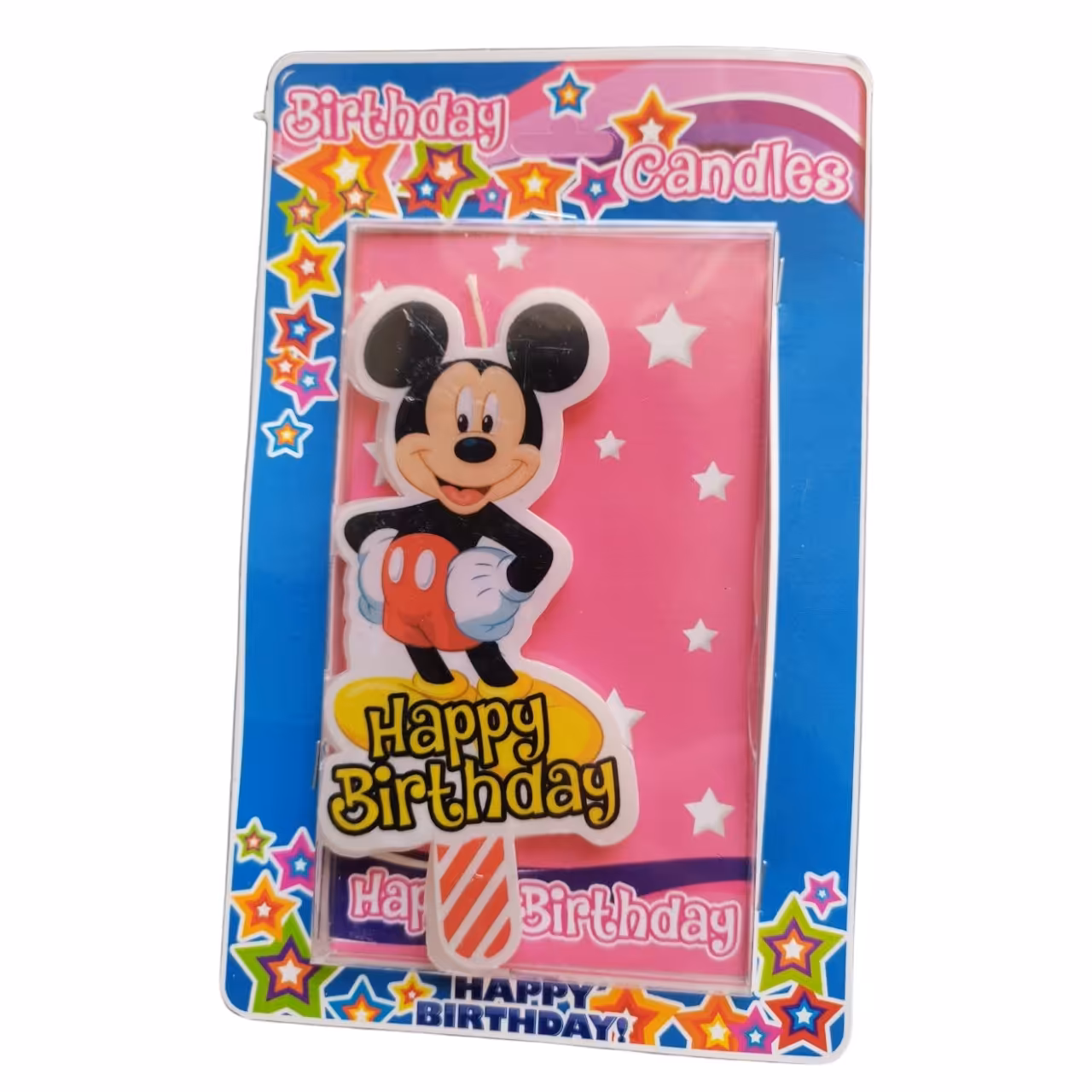 شمع تولد مدل میکی موس