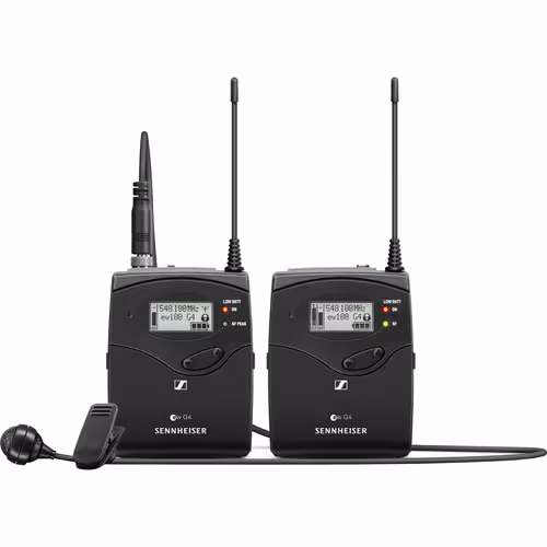 میکروفون سنهایزر مدل Sennheiser EW 122P G4 Camera-Mount Wireless Cardioid Lavalier Microphone System