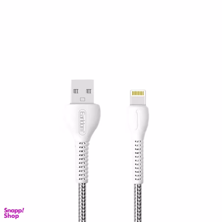 کابل تبدیل USB به لایتنینگ ارلدام (Ealrdom) مدل EC-083i طول 1 متر