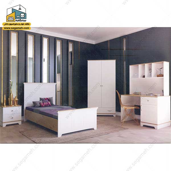 سرویس خواب یک نفره بوردو BTS1112