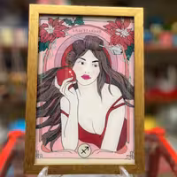 تابلو ویترای طرح متولد آذر ( قوس )