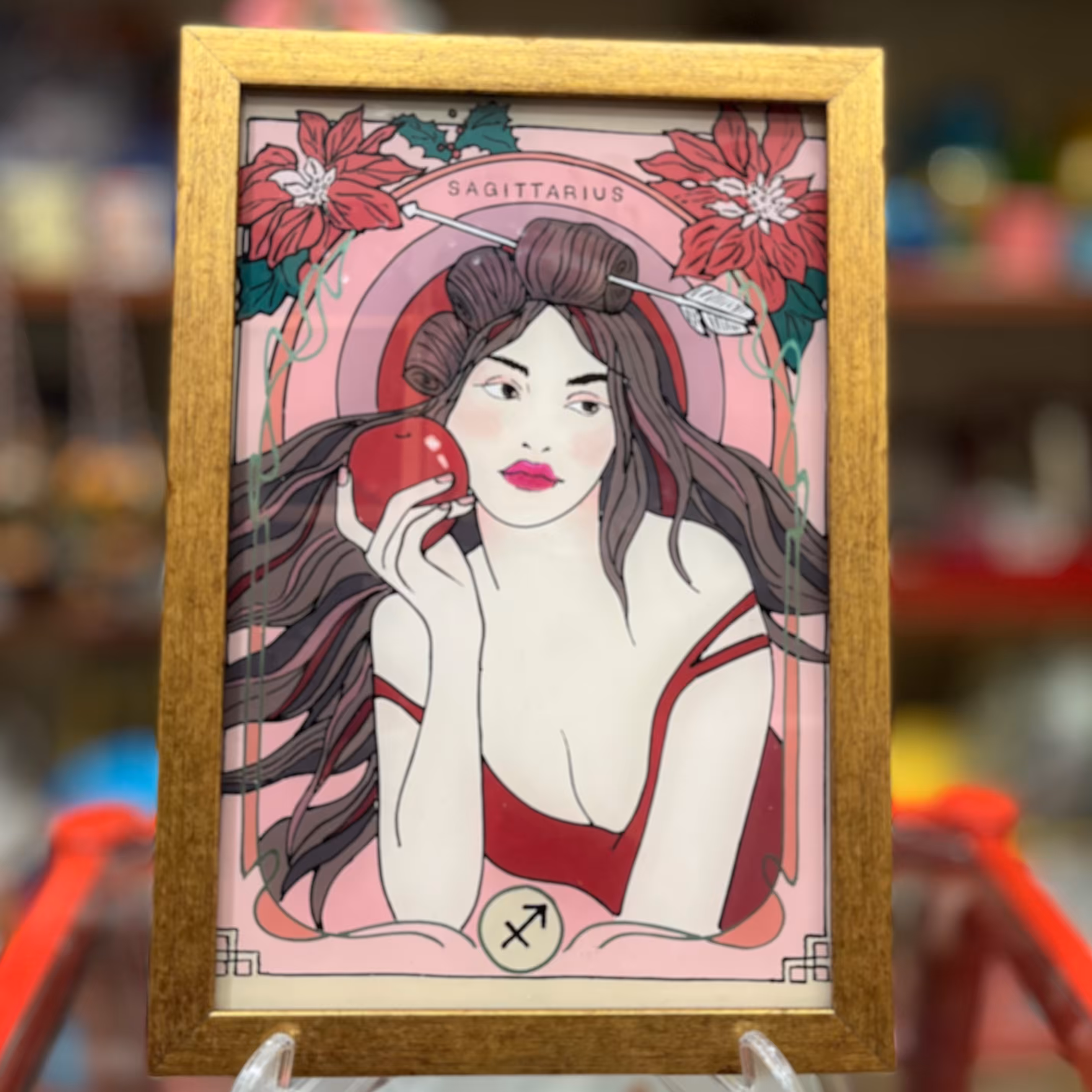 تابلو ویترای طرح متولد آذر ( قوس )