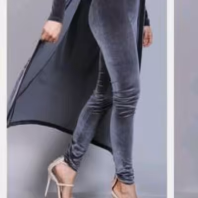 شلوار مخمل روباهی