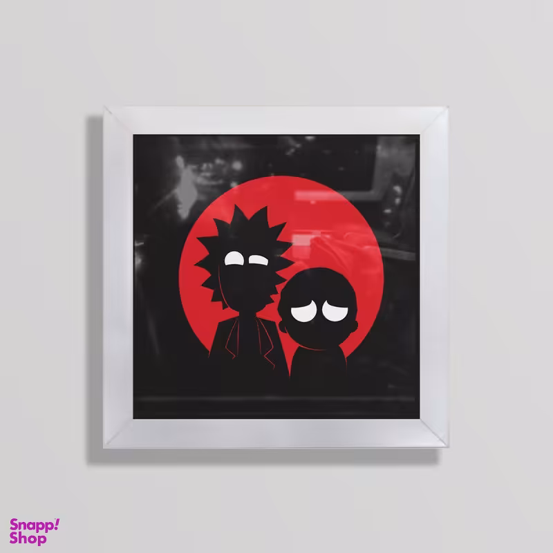 تابلو طرح ریک و مورتی مدل Jm11