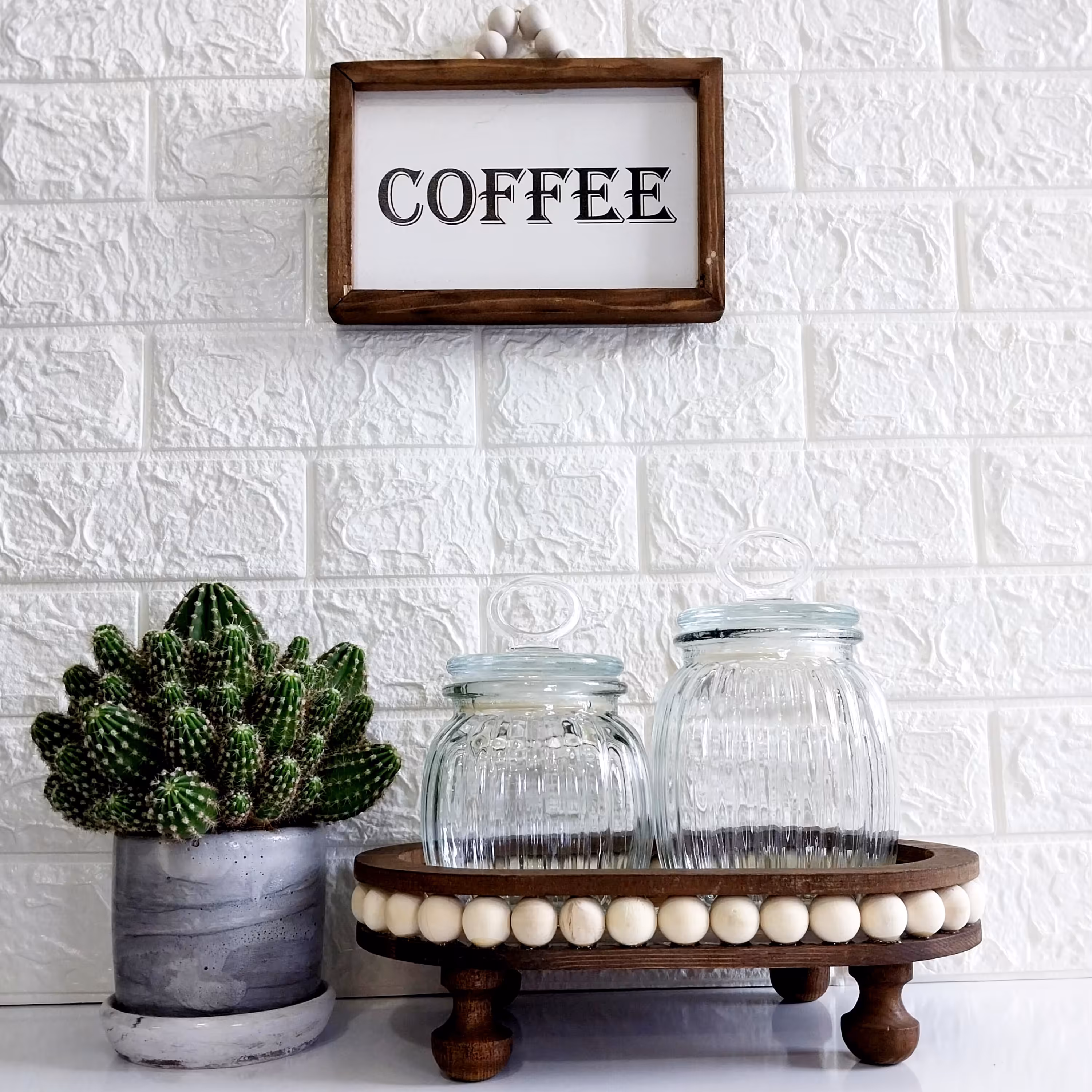 رایزر  چوبی مهره دار دارای پایه چوبی در ابعاد  ( 30 در 18 )