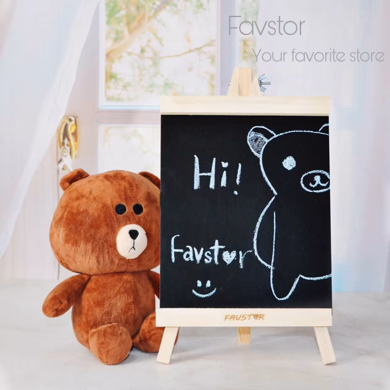 تخته گچی سیاه پایه‌دار