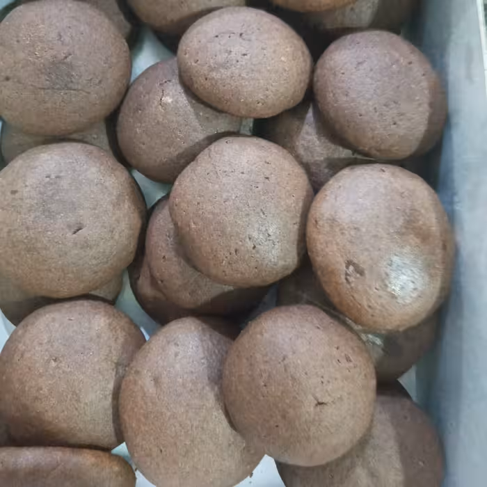 کوکی شکلاتی با مغز شکلاتی