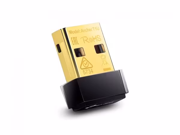 کارت شبکه USB بی‌سیم AC450 تی پی لینک TPLink Archer T1U