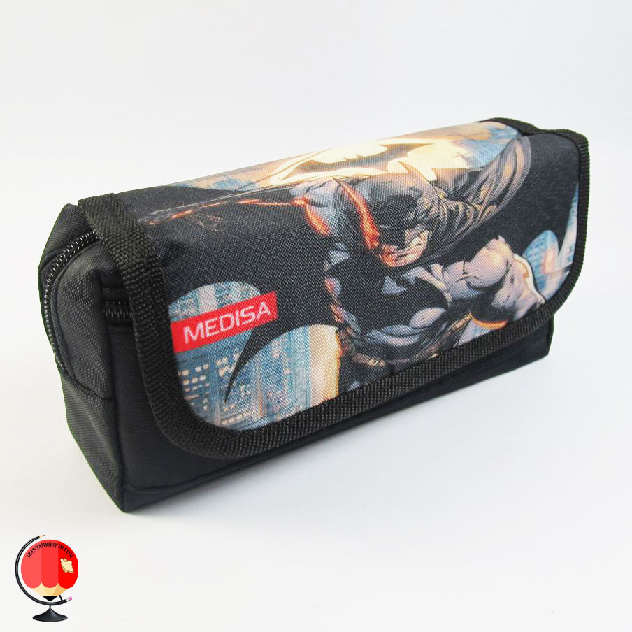 جامدادی پسرانه سه زیپ طرح بتمن مدیسا