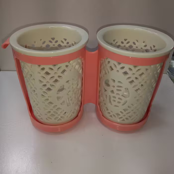 جای قاشق و چنگال دوقلو