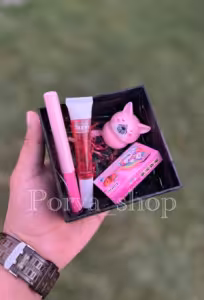 پک هدیه 4 تکه صورتی