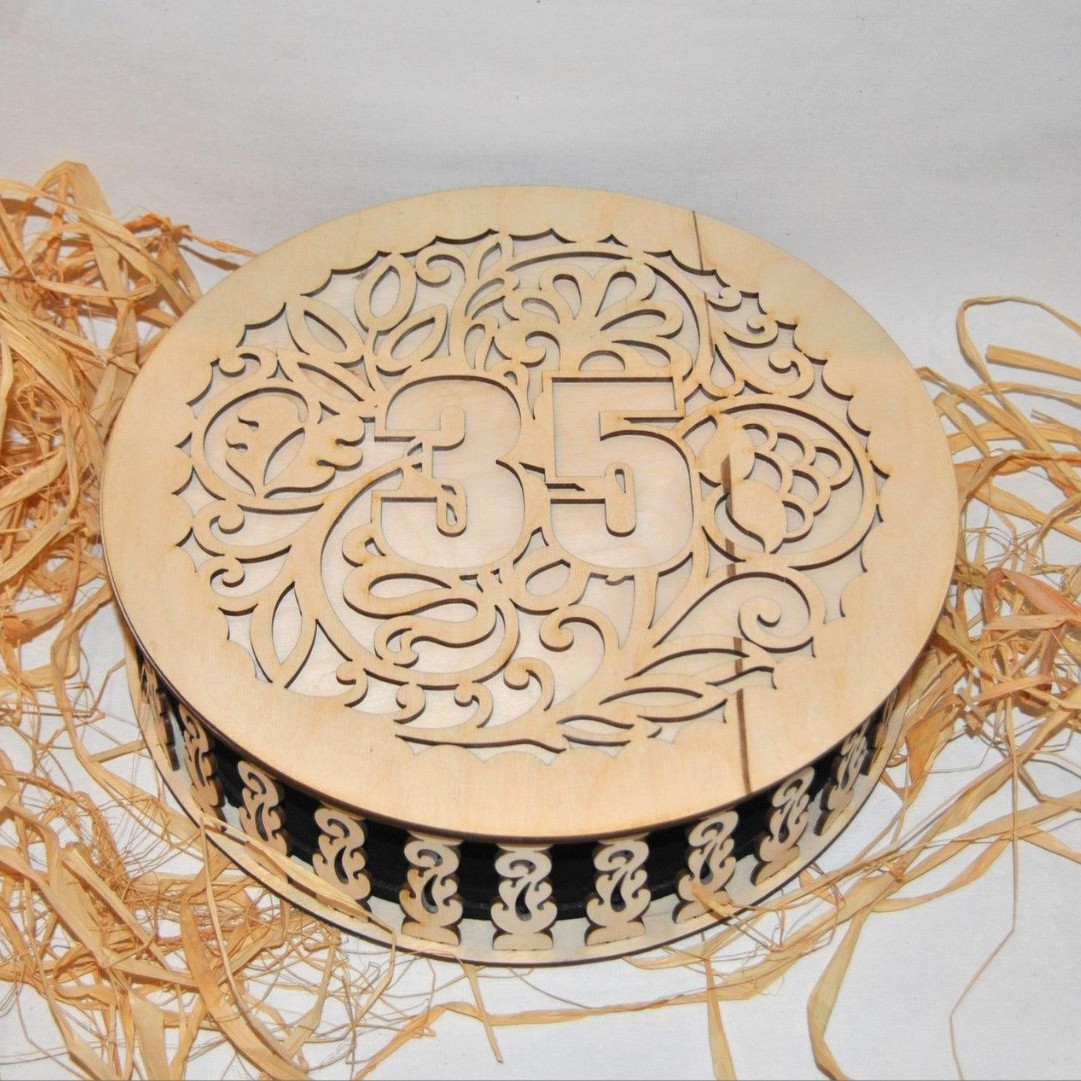 جعبه پذیرایی چوبی