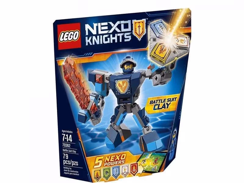 Knights Battle Suit Clay lego 70362