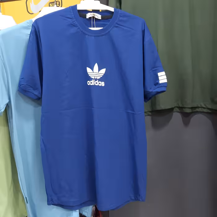 تی شرت نخ پنبه ای طرح آدیداس