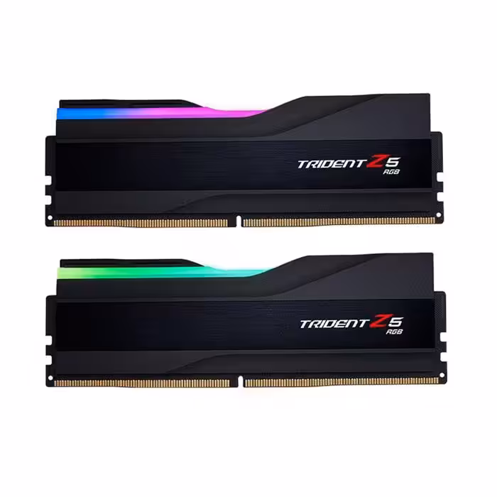 رم دسکتاپ جی اسکیل مشکی مدل TRIDENT Z5 RGB DDR5 دو کاناله 8000 مگاهرتز ظرفیت (2x16GB) 32 گیگابایت