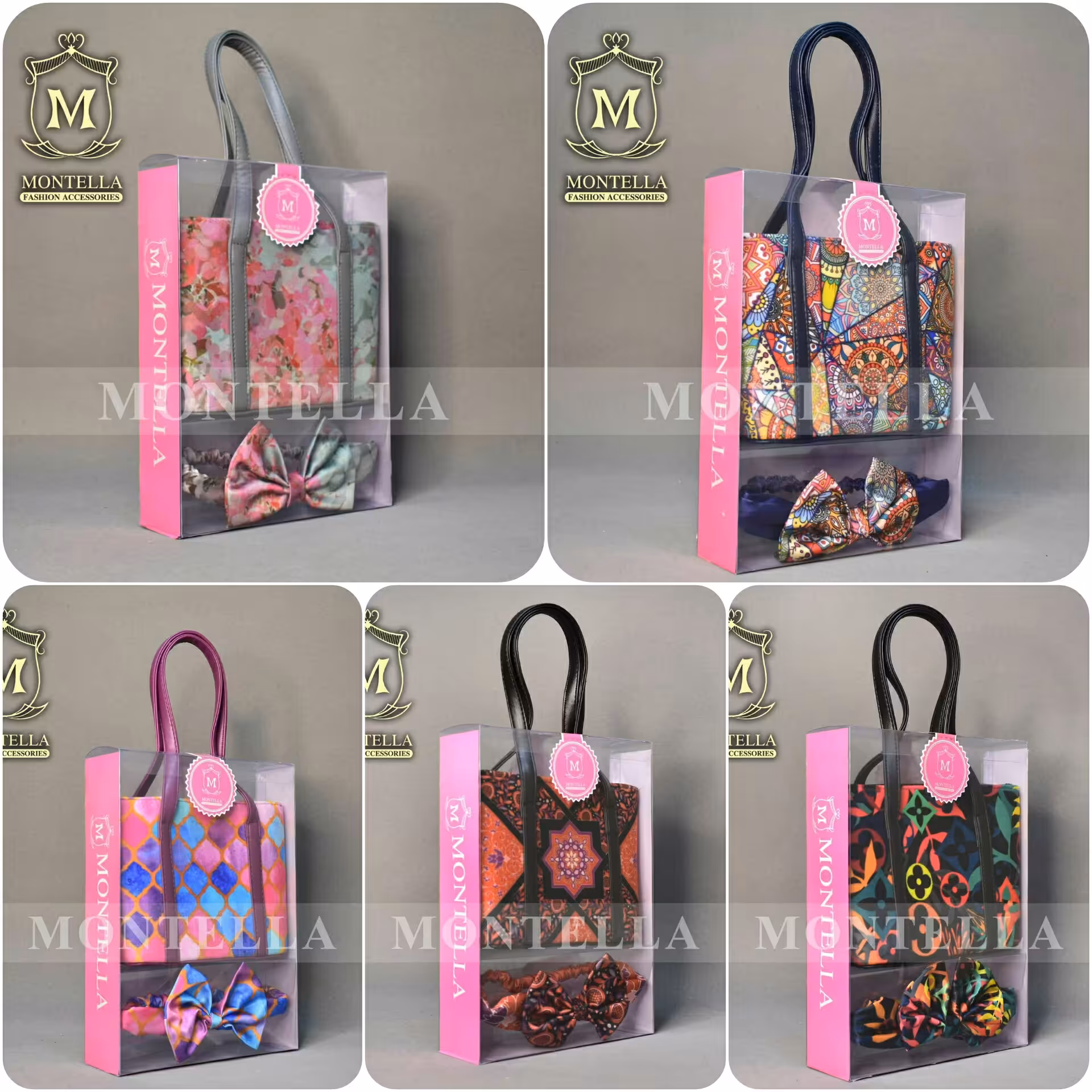 ست کیف و هدبند دخترانه جنس هدبند ساتن درجه یک جنس کیف مخمل جیر