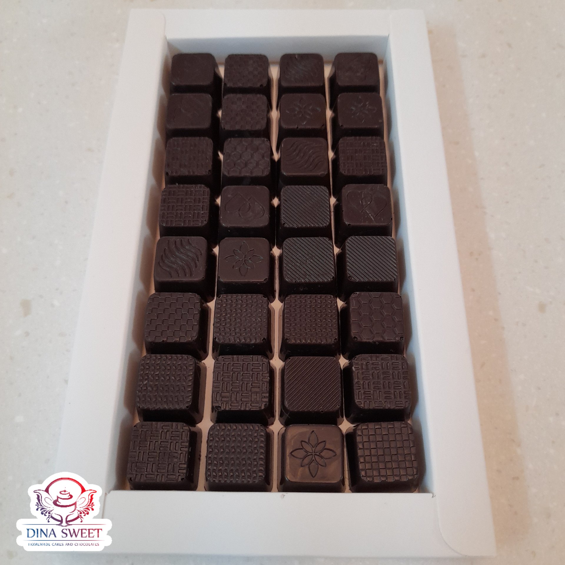 شکلات حبه ای مغزدار خانگی با شکلات ریل ایرانی یا خارجی، ارسال پس کرایه