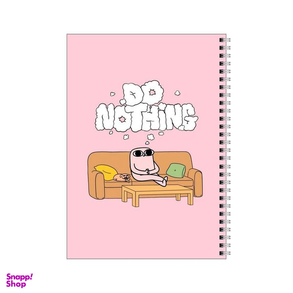 دفتر مشق 50 برگ بامبیلیپ طرح هیج کاری نکن کد 3284583