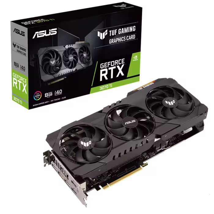 مشخصات، قیمت و خرید کارت گرافیک ایسوس مدل TUF Gaming GeForce RTX 3070Ti 8GB