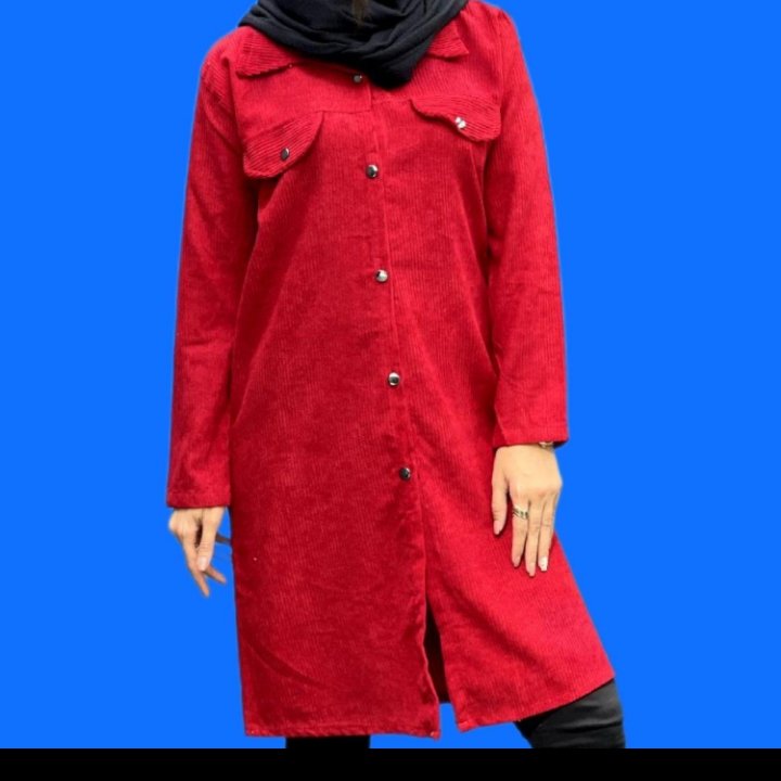مانتومخمل کبریتی