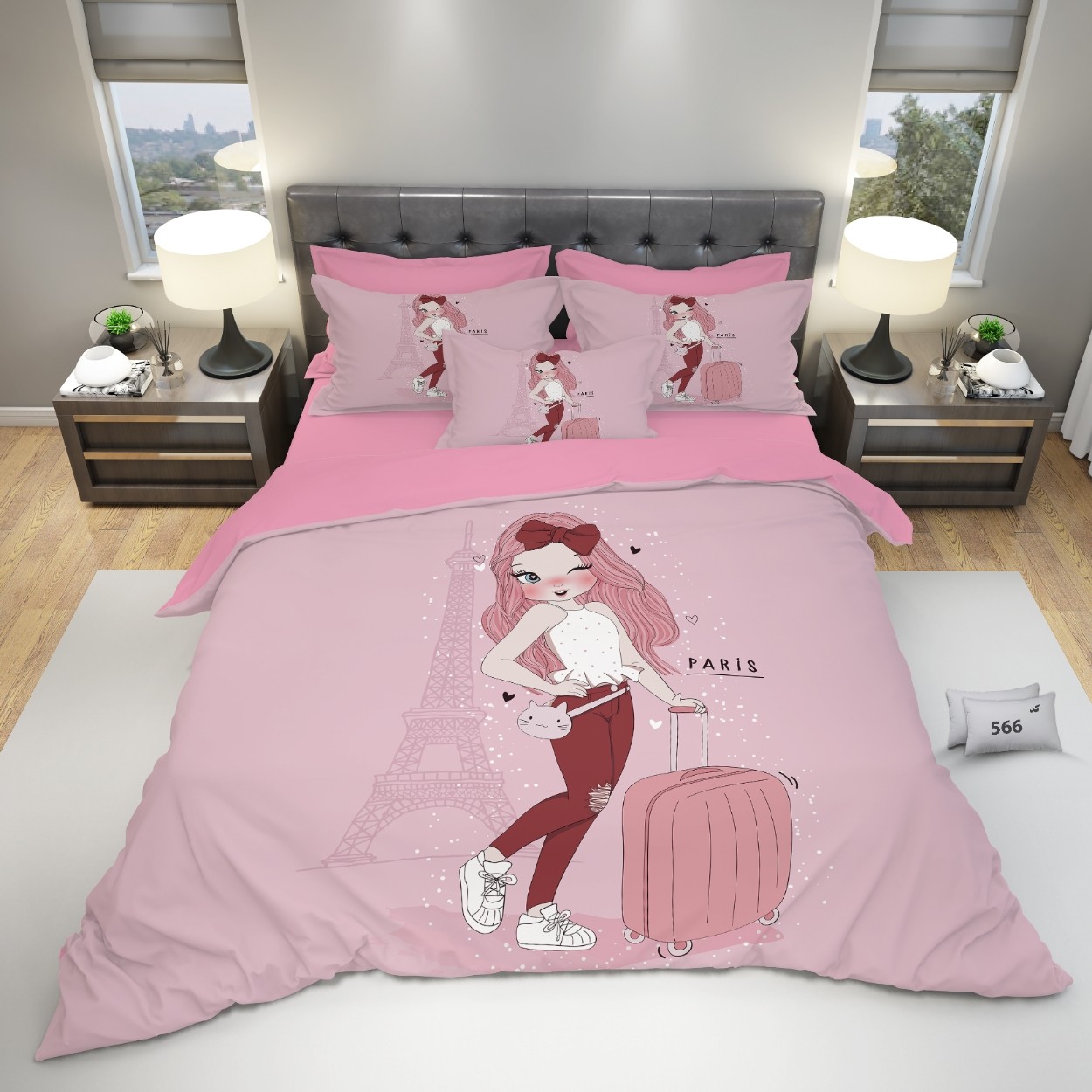 سرویس روتختی ایلا کد 566 یکنفره 4 تکه