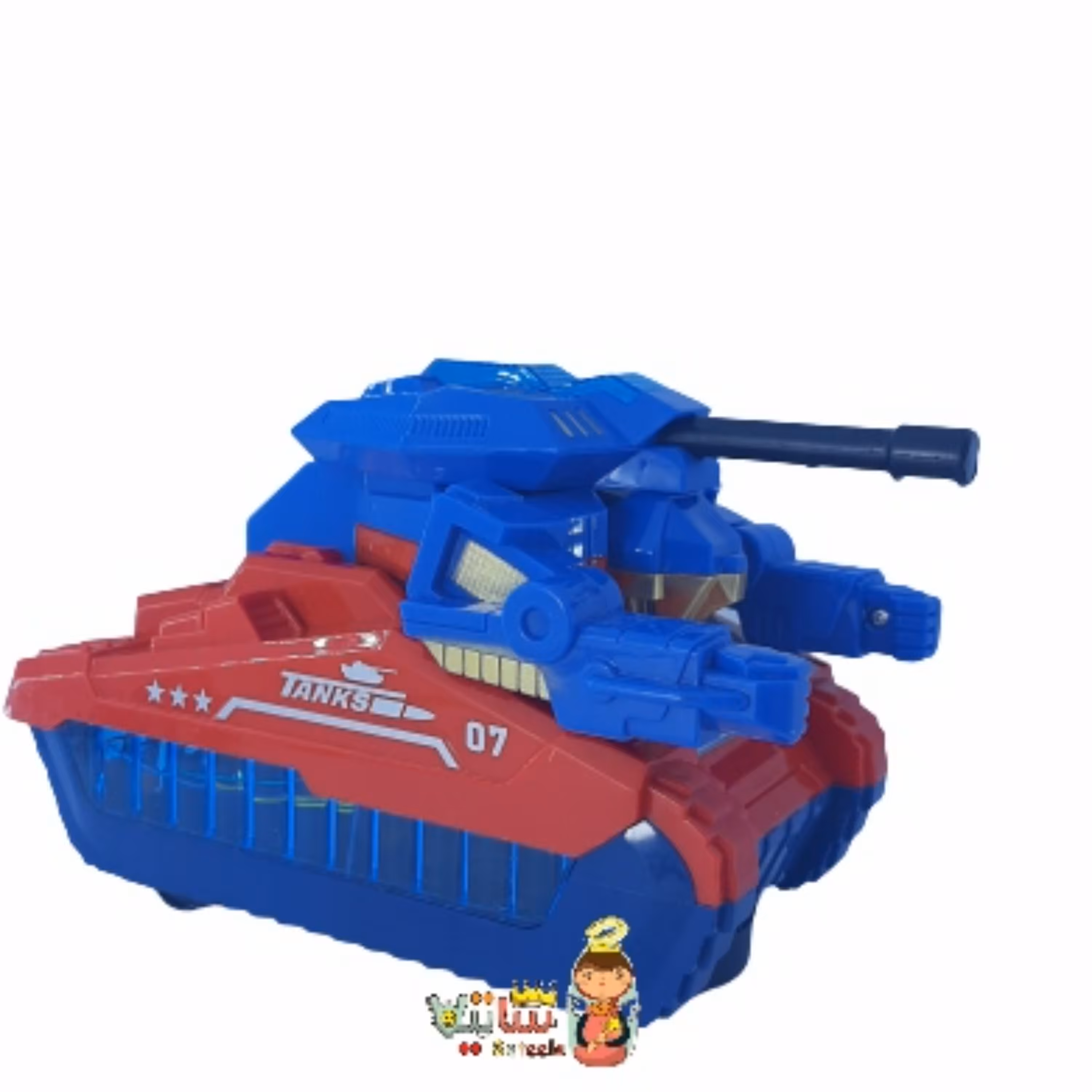 تانک اسباب بازی ربات شو موزیکال حرکتی