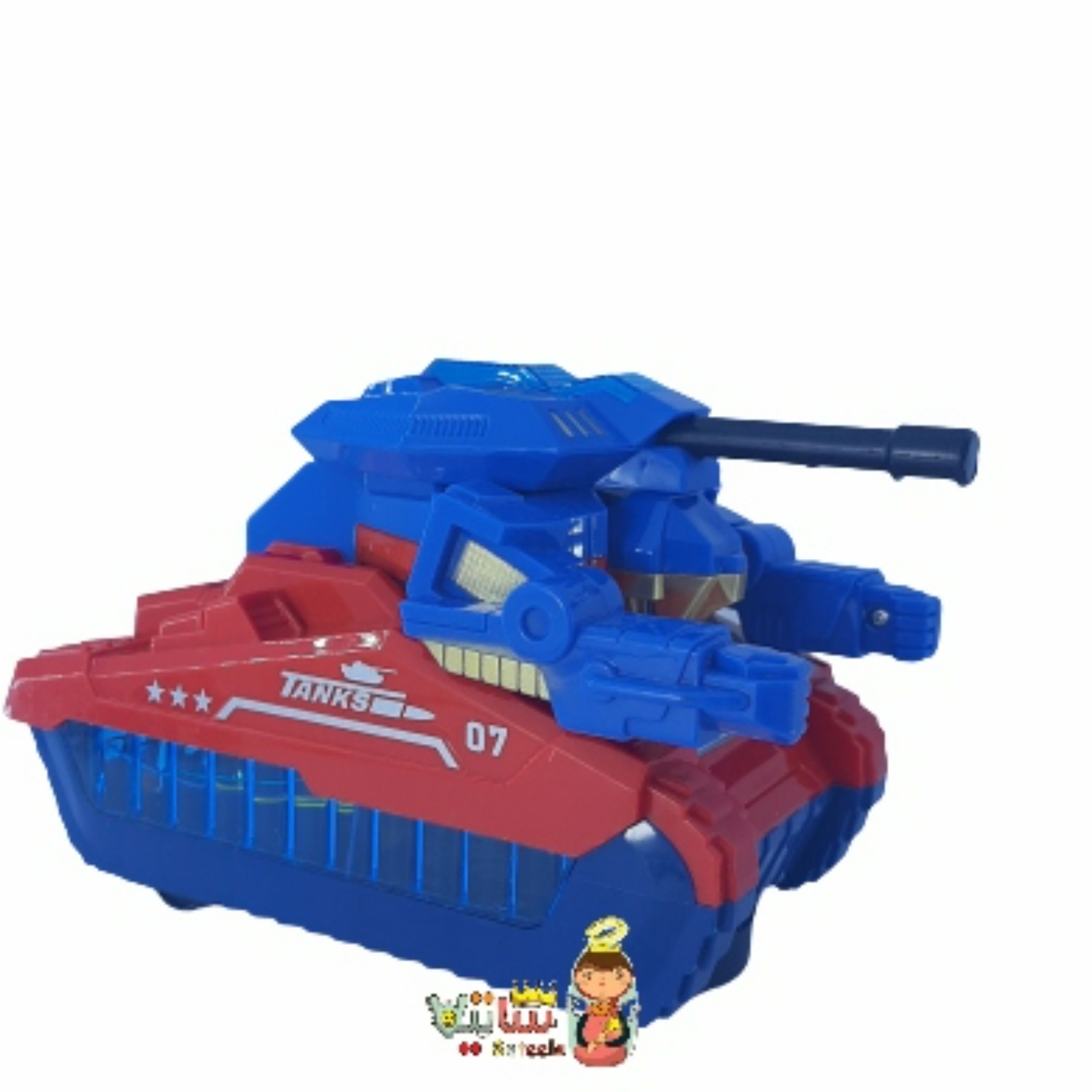 تانک اسباب بازی ربات شو موزیکال حرکتی