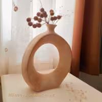 گلدان و شمعدان  پتینه دکوری دست سازه های مینو      هزینه ارسال کالا بصورت پس کرایه