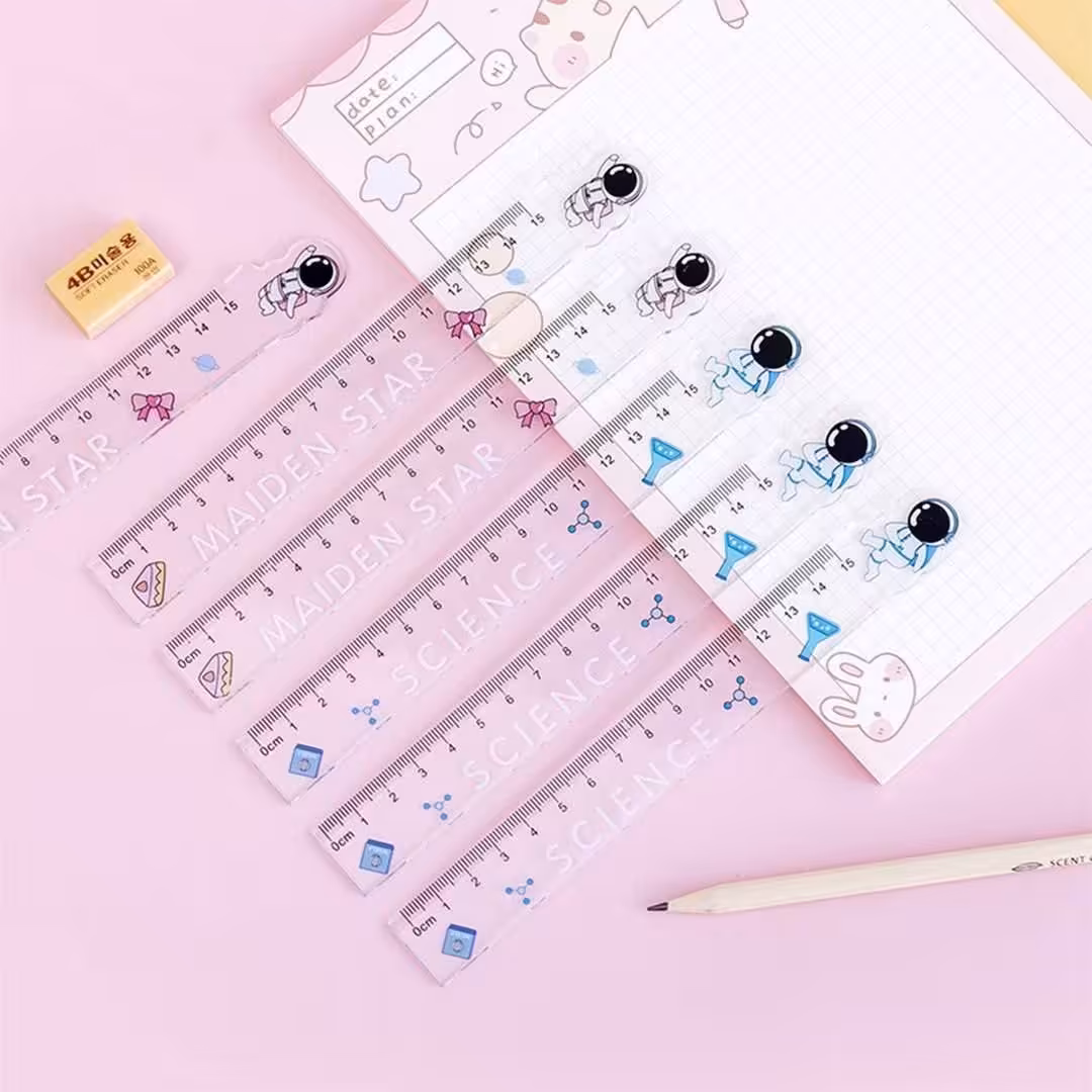 خط کش فضانورد شیشه ای