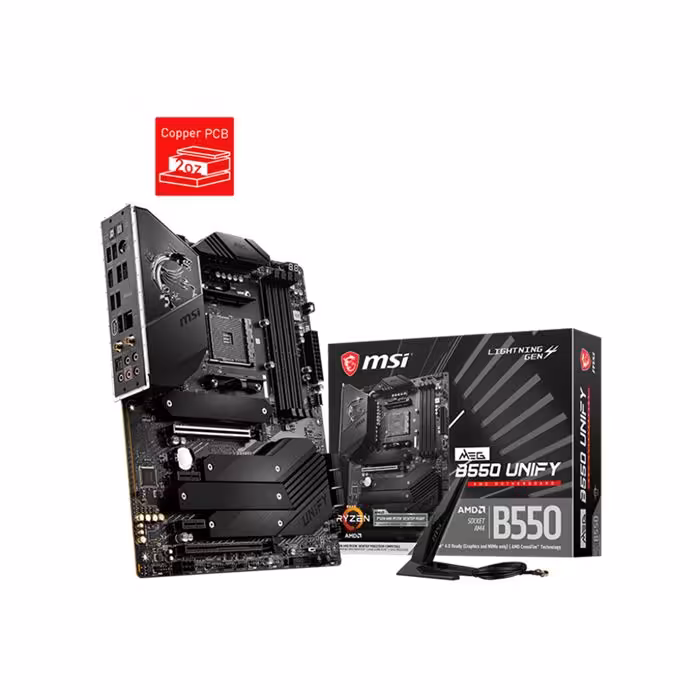 مادربرد ام اس آی مدل MEG B550 UNIFY سوکت AM4