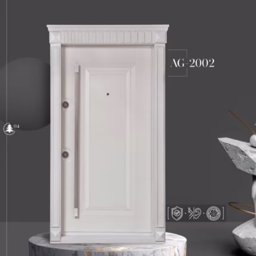 درب ضد سرقت ساختمان افرا درب کد AG-2002 هزینه ارسال پس کرایه هست ارسال با باربری