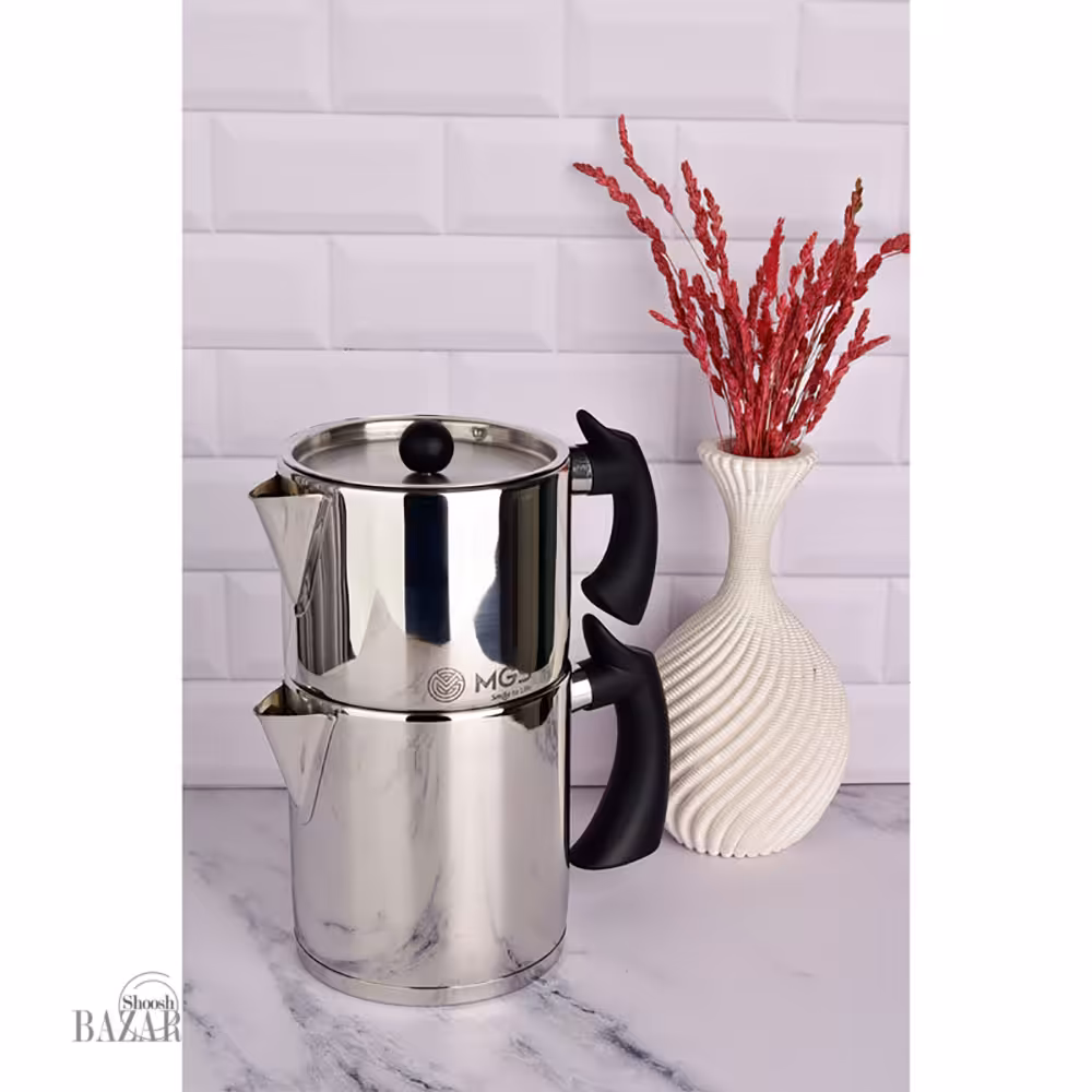 کتری و قوری 1.7 لیتر ام جی اس کد 41026