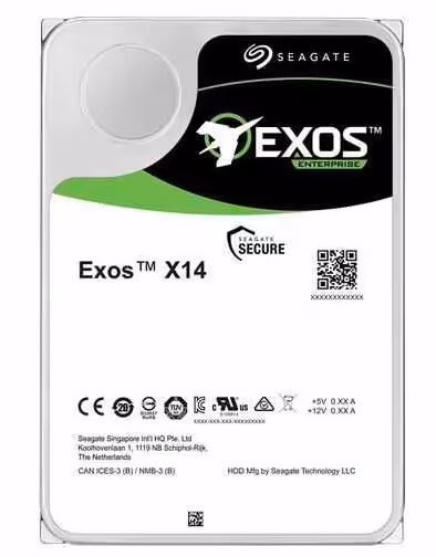 هارد اینترنال سیگیت مدل ST10000NM0478 Exos X14 با ظرفیت 10 ترابایت
