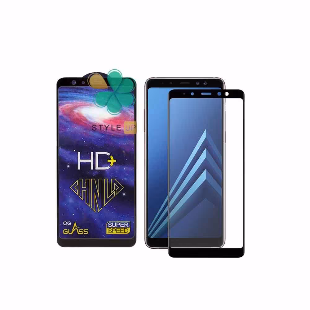 گلس فول گوشی سامسونگ Samsung Galaxy A8 مدل HD Plus